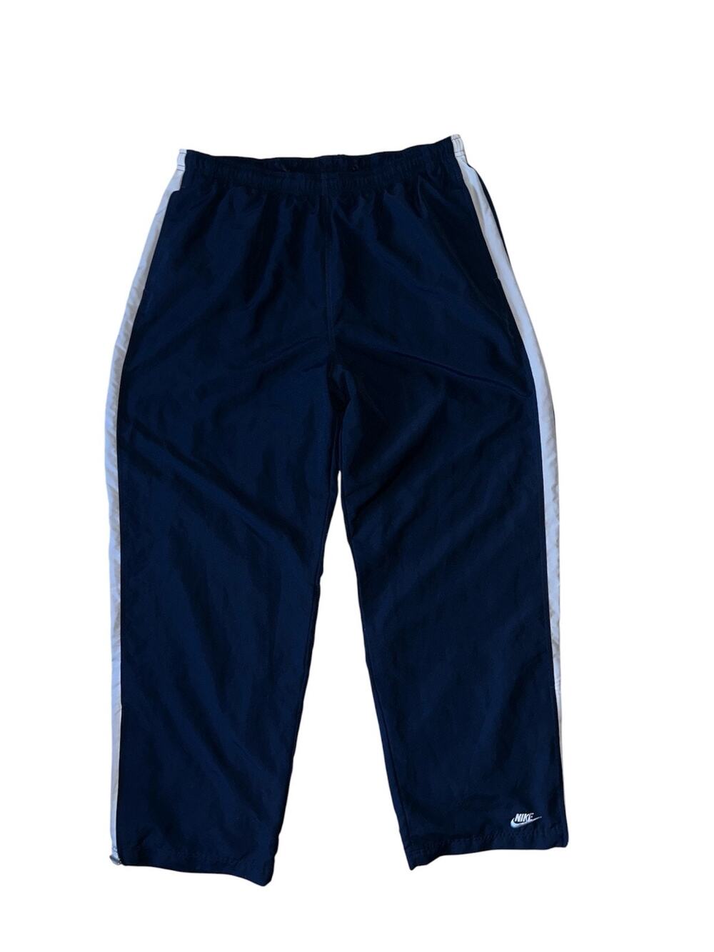 Vintage Nike Sportswear Track Sweatpants Baggy Blue